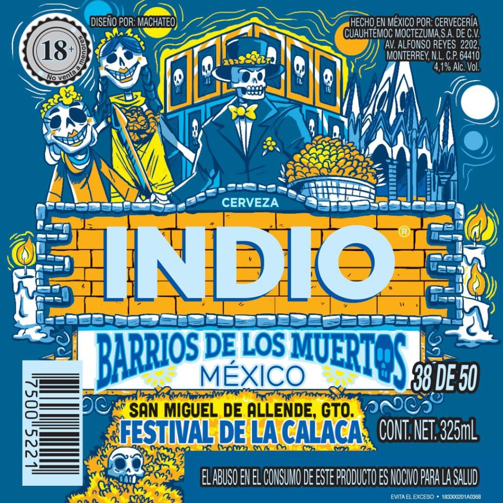 dia de muertos por los barrios de mexico