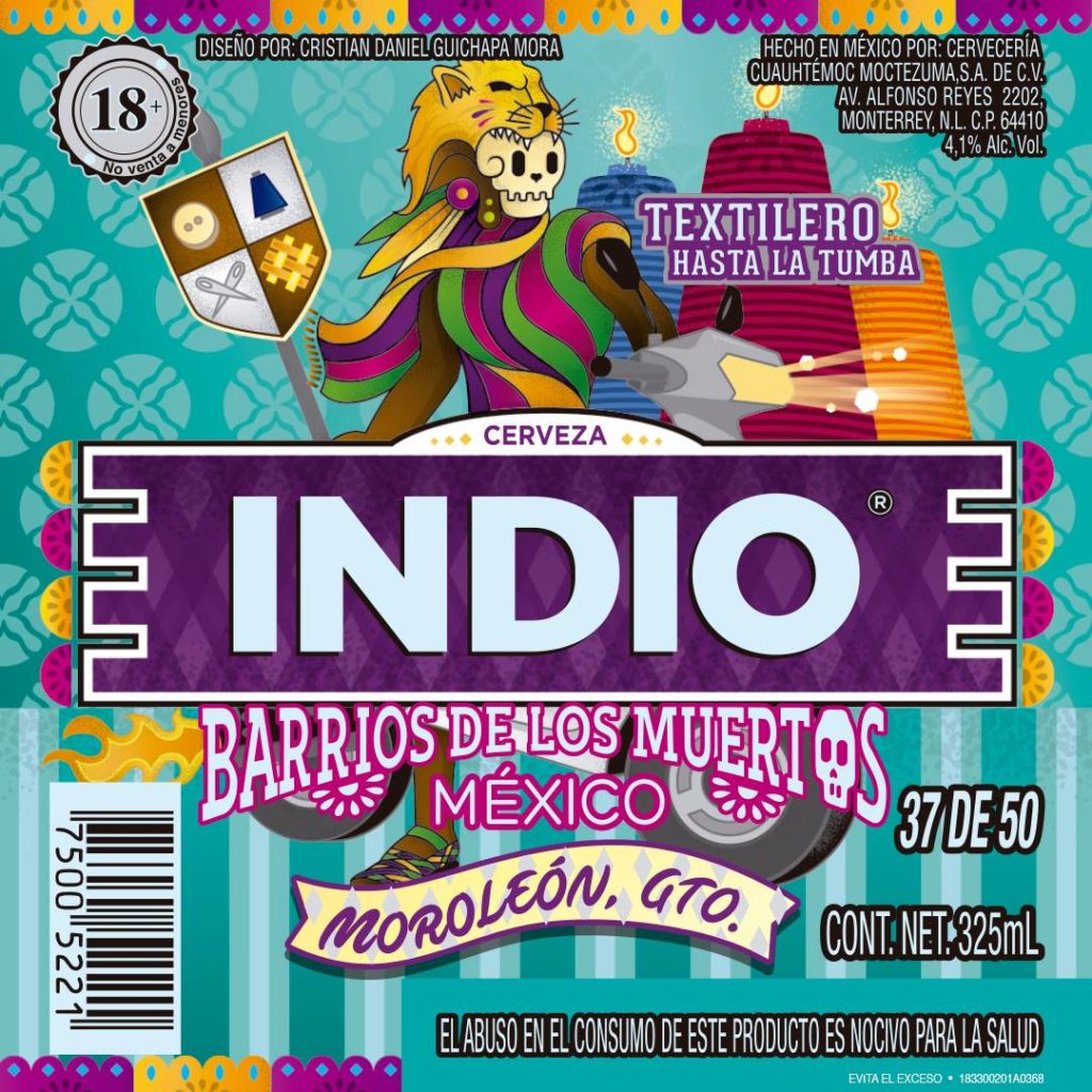 dia de muertos por los barrios de mexico