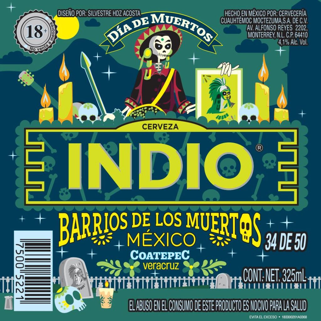 dia de muertos por los barrios de mexico