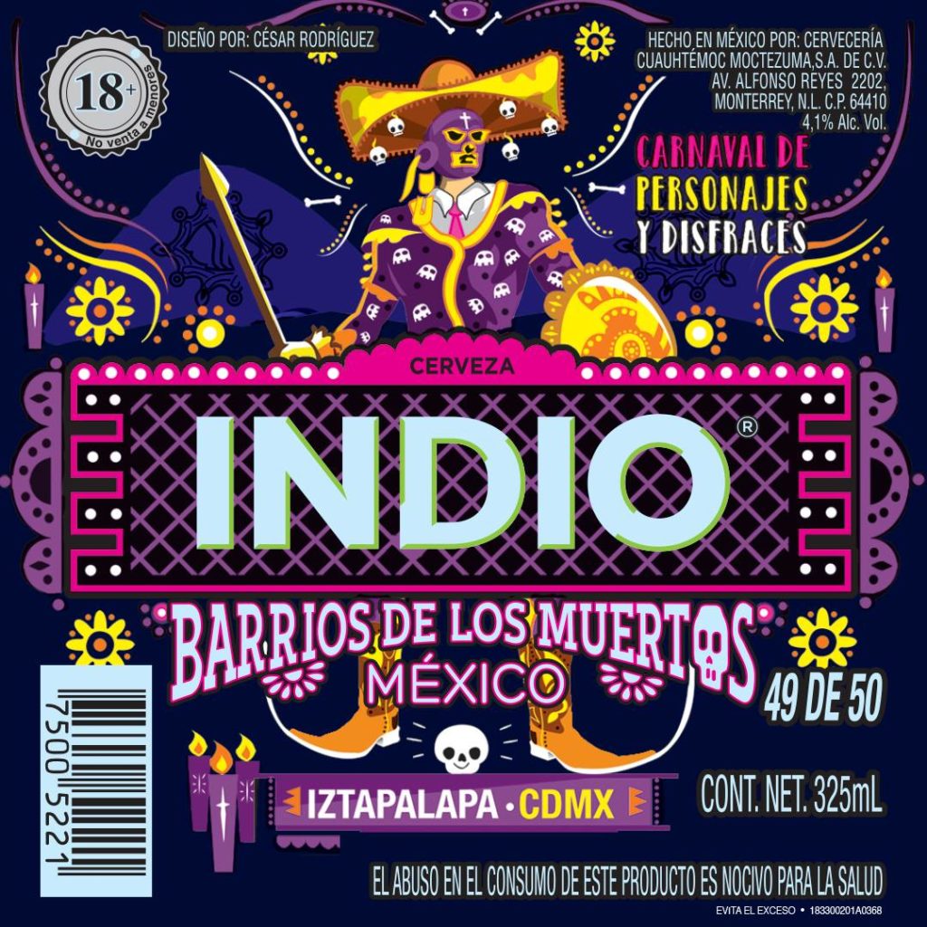 dia de muertos por los barrios de mexico