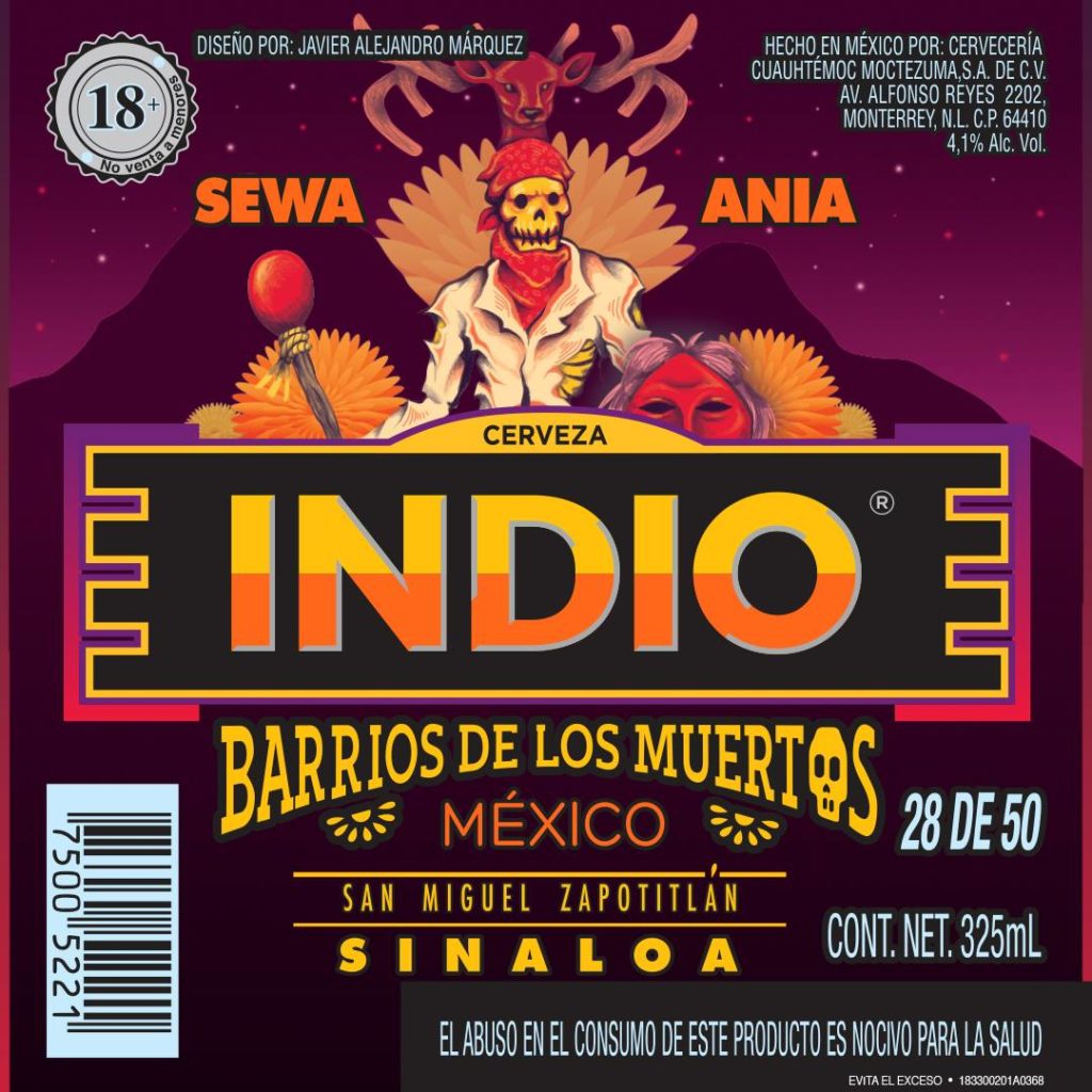 dia de muertos por los barrios de mexico