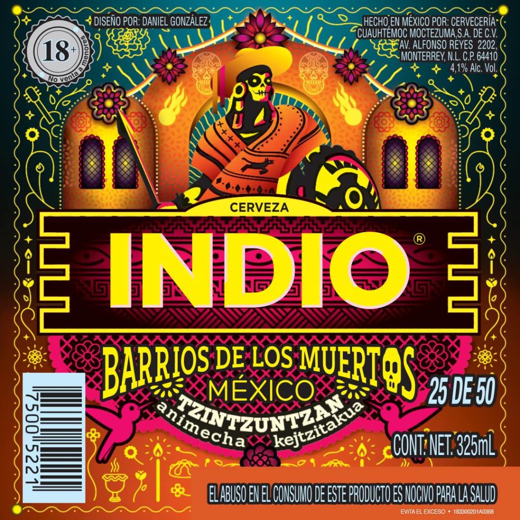 dia de muertos por los barrios de mexico