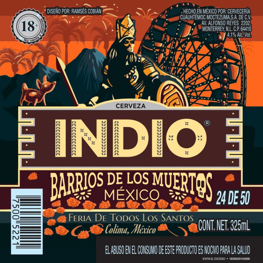 dia de muertos por los barrios de mexico