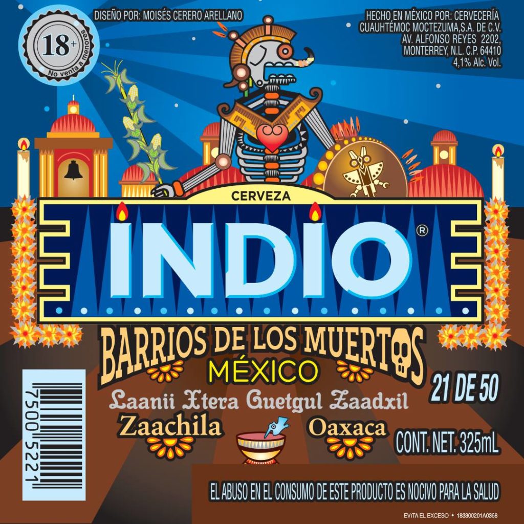 dia de muertos por los barrios de mexico