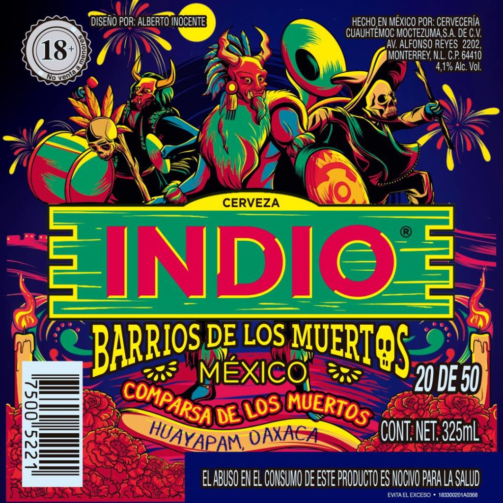 dia de muertos por los barrios de mexico