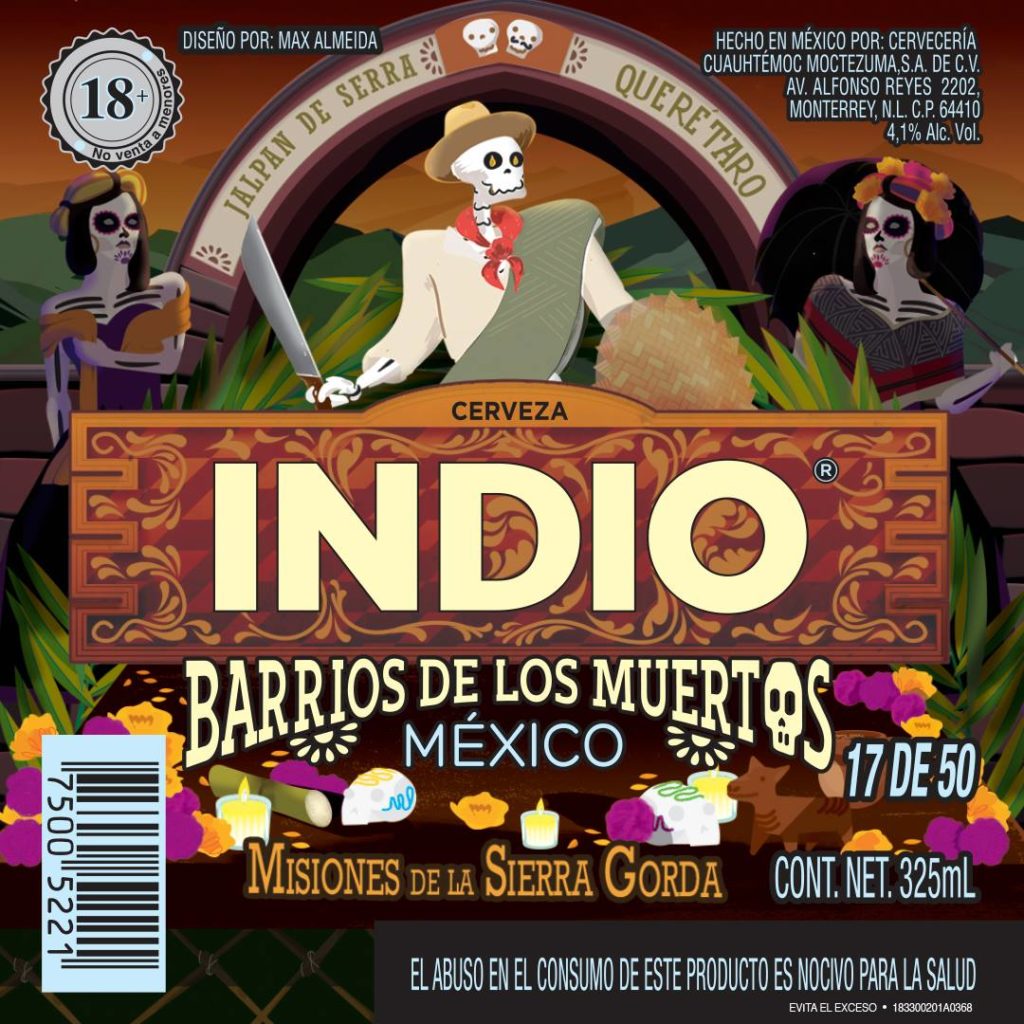 dia de muertos por los barrios de mexico