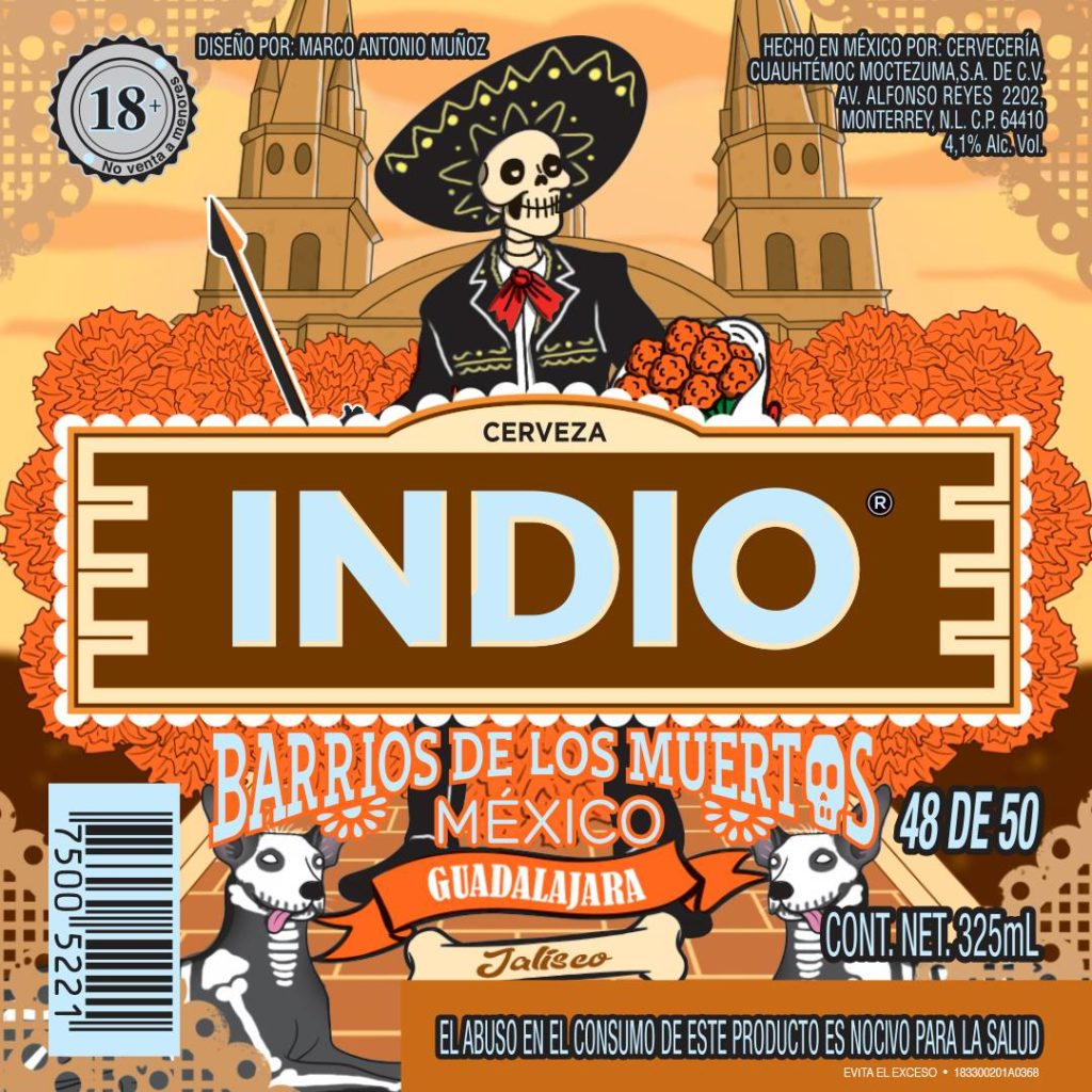 dia de muertos por los barrios de mexico