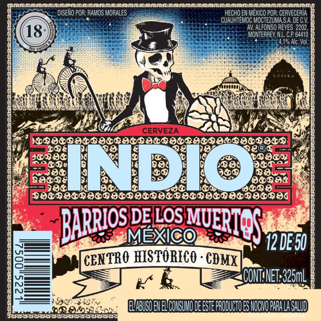 dia de muertos por los barrios de mexico