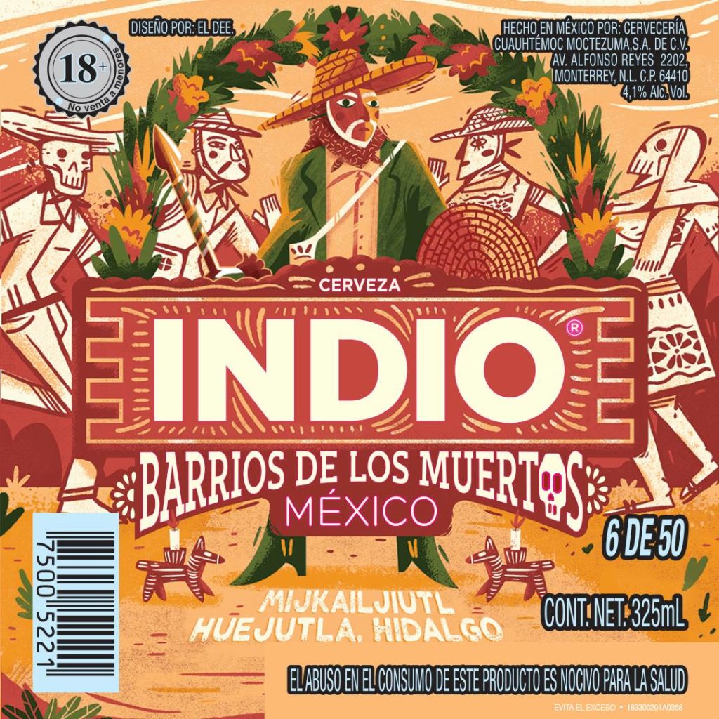 dia de muertos por los barrios de mexico