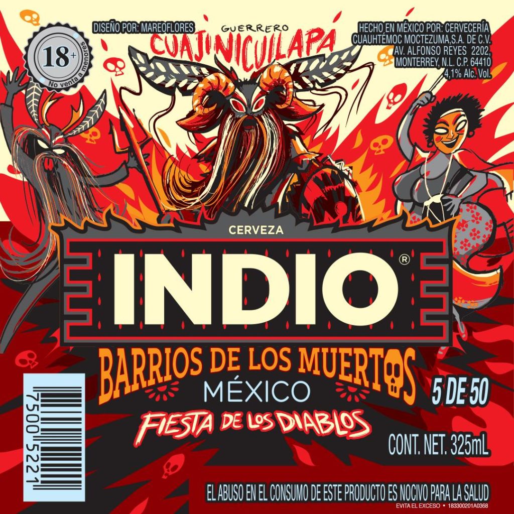 dia de muertos por los barrios de mexico