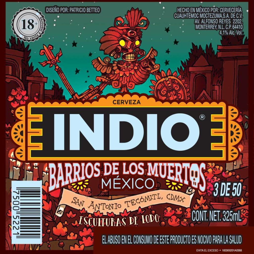 dia de muertos por los barrios de mexico