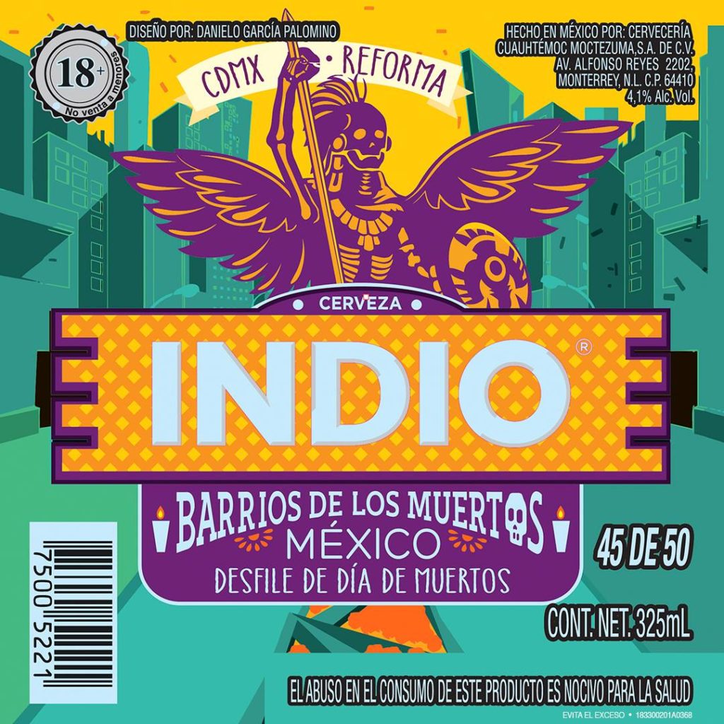 dia de muertos por los barrios de mexico